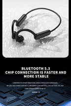 Xiaomi Mijia Bone Conduction Earphones Bluetooth 5.3 Sports Wireless Headphones Ear Hook Waterproof Headset for Running Driving SS69