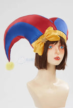 Amazing Digital Circus Pomni Cosplay Costume with Wig & Accessories