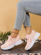 Women's shoes, women's sports shoes 2025 Women's shoes Breathable single-mesh dad shoes Women's casual and versatile sports shoe SS69