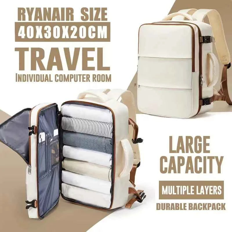 Notebook Backpack Travel 40x30x20 Ryanair Laptop Bag Men Women Business Waterproof Cabin Bag Carry ons Backpack School Bag