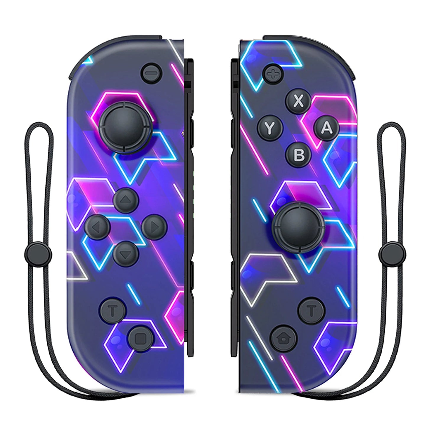 For Nintendo Switch/iOS/Android/PC Wireless Controller, Turbo Vibration Wake-up Handle For Fitness-ring BT Video Game Control SS69 37.69 2130-purple / CHINA