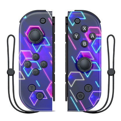 For Nintendo Switch/iOS/Android/PC Wireless Controller, Turbo Vibration Wake-up Handle For Fitness-ring BT Video Game Control SS69 37.69 2130-purple / CHINA