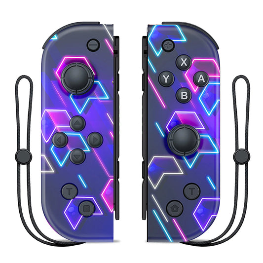 For Nintendo Switch/iOS/Android/PC Wireless Controller, Turbo Vibration Wake-up Handle For Fitness-ring BT Video Game Control SS69 37.69 2130-purple / CHINA