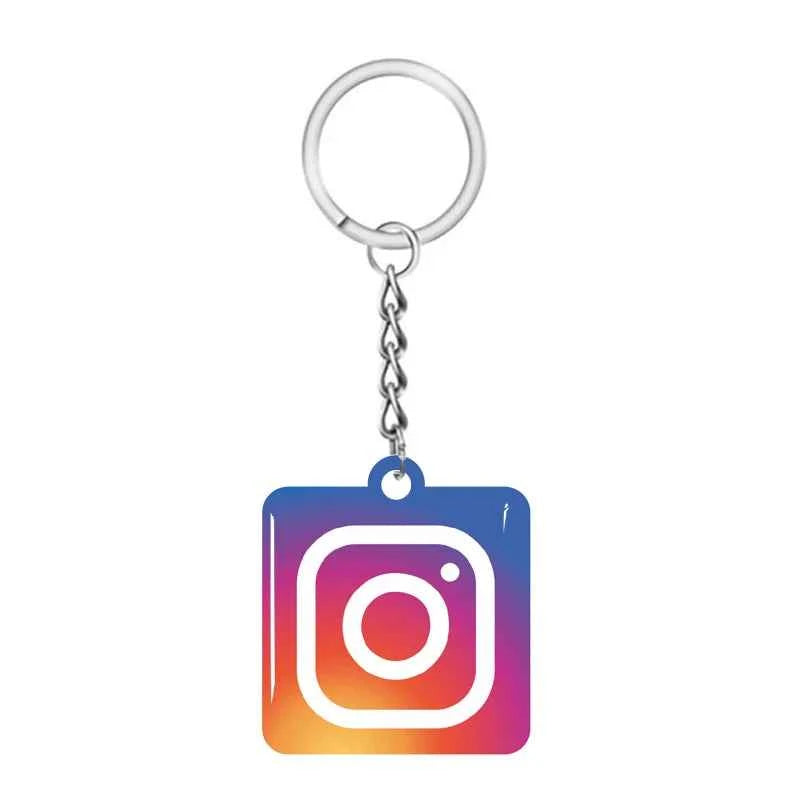 Whatsapp NFC Epoxy Keychain NFC Tag for Increase Your Business