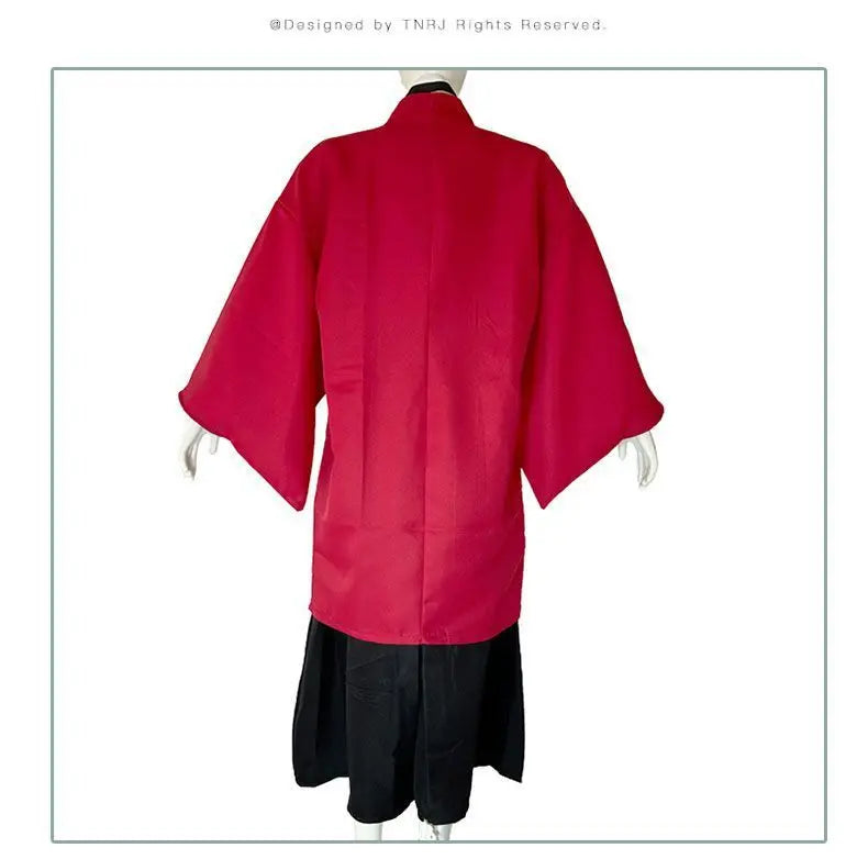 Anime Tsugikuni Yoriichi Cosplay Costume Wig Halloween Party Kimono