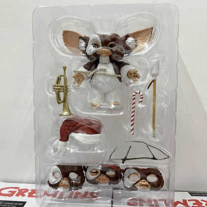 NECA Gremlins Figure Movie Edition Gremlins Retro Rubber Horror Doll Toy Doll Christmas Ver. Gift SS69