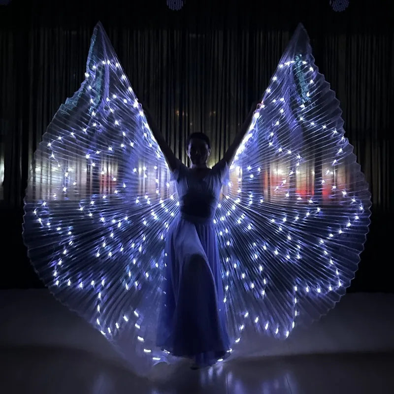 LED Isis Wings for Belly Dance & Performance