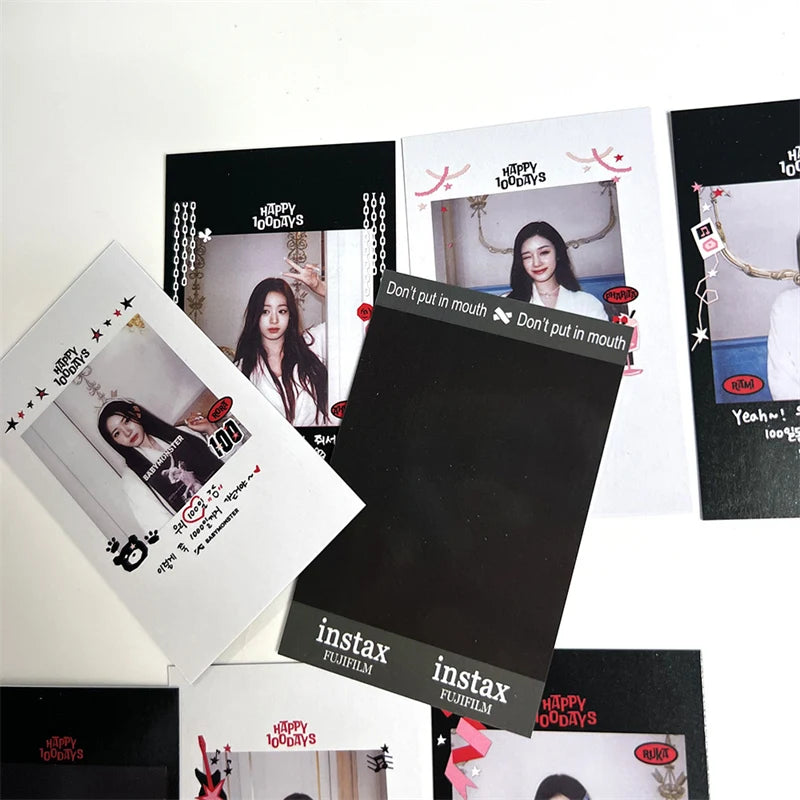 8pcs/set KPOP BABYMONSTER Album HAPPY 1000 DAYS LOMO Card Tea Lu Bao Monster Photo Card AHYEON HARAM RORA RUKA ASA Postcard SS69