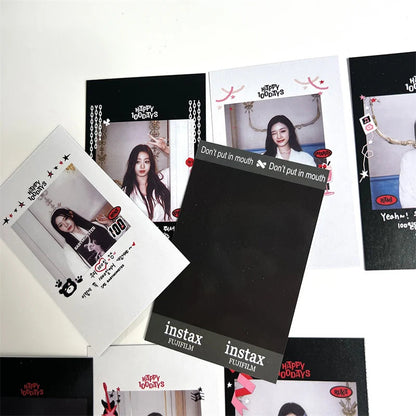 8pcs/set KPOP BABYMONSTER Album HAPPY 1000 DAYS LOMO Card Tea Lu Bao Monster Photo Card AHYEON HARAM RORA RUKA ASA Postcard SS69