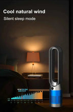 42 Inch 220V Bladeless Fan Dual-Purpose Cooling And Heating Home Silent Heater Quick Air Circulation And Purification Tower