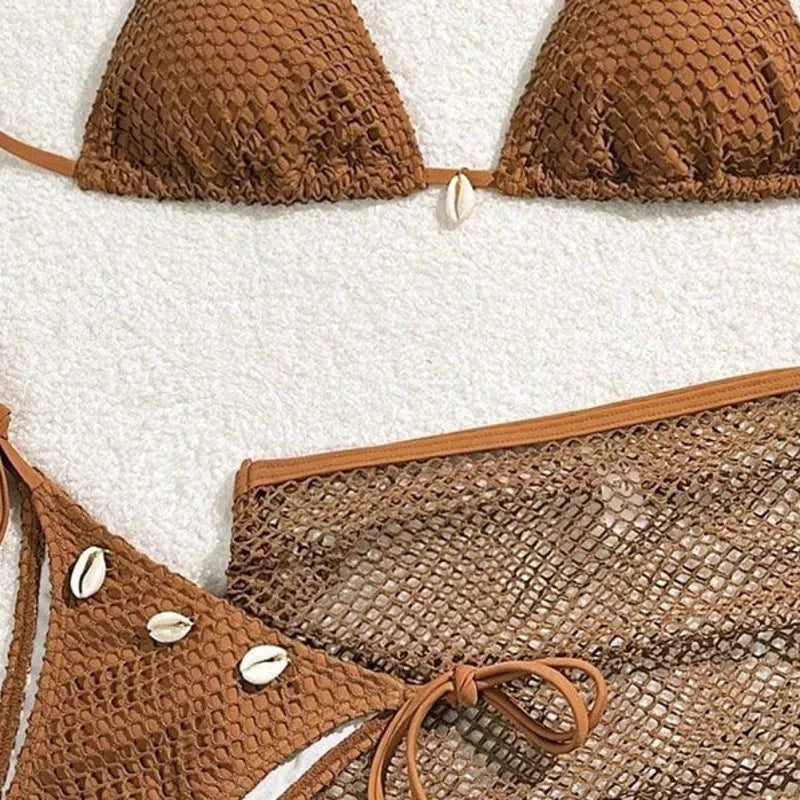 New Sexy Bikinis Female Swimsuits Women Three-Piece Swimwear Beach Swimming Wear Bathing Suits Brazilian Bikini Set Pool Bather SS69