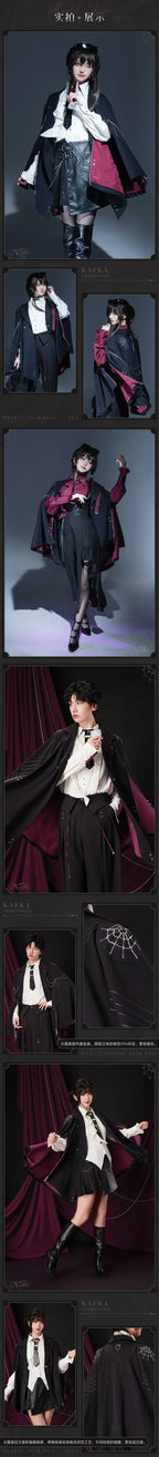 Kafka Honkai: Star Rail Cosplay Jacket and Cloak Polyester Costume