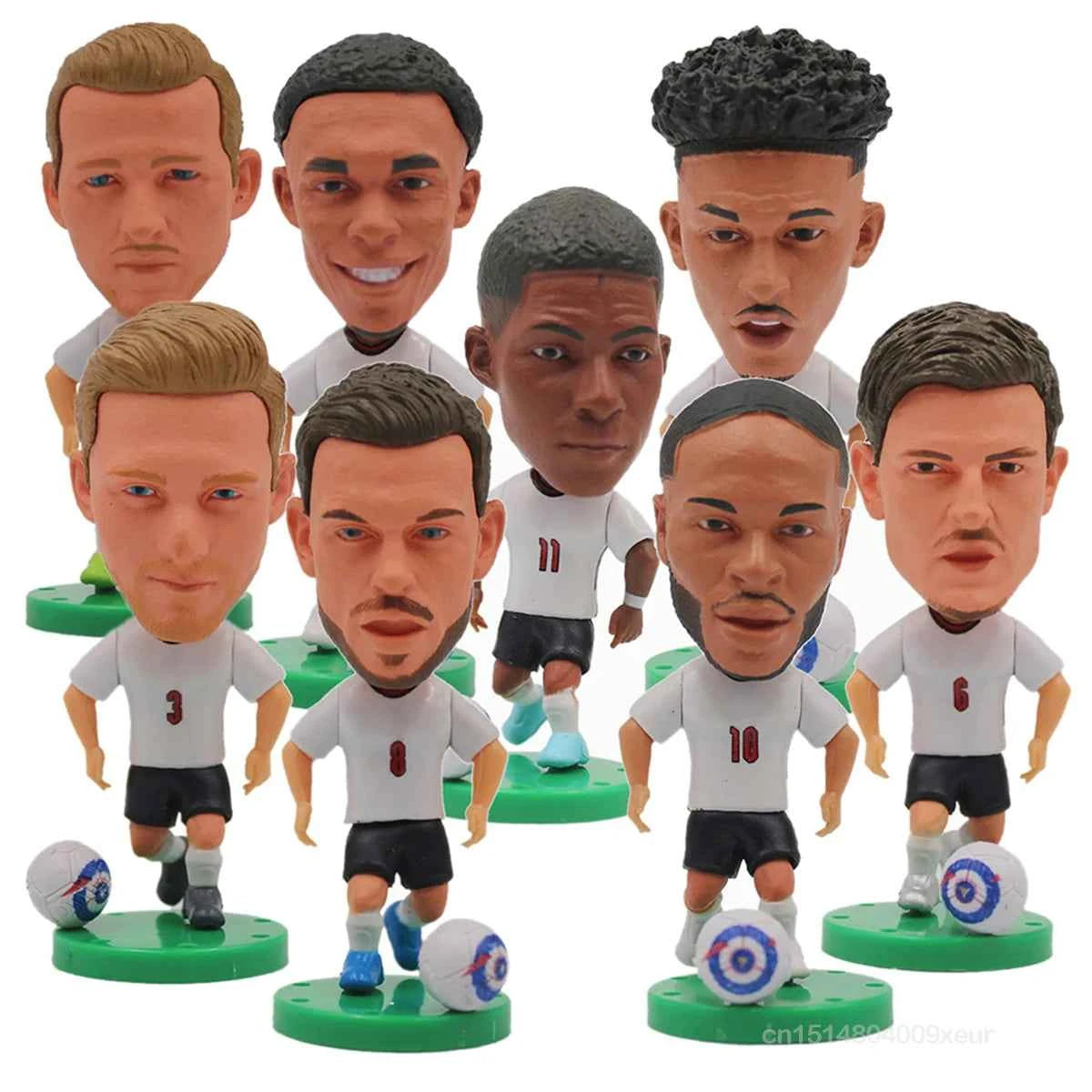 6.5cm HAALAND MODRIC RONALDO YAMAL 2.5in Team Activity Doll Toy Figurine