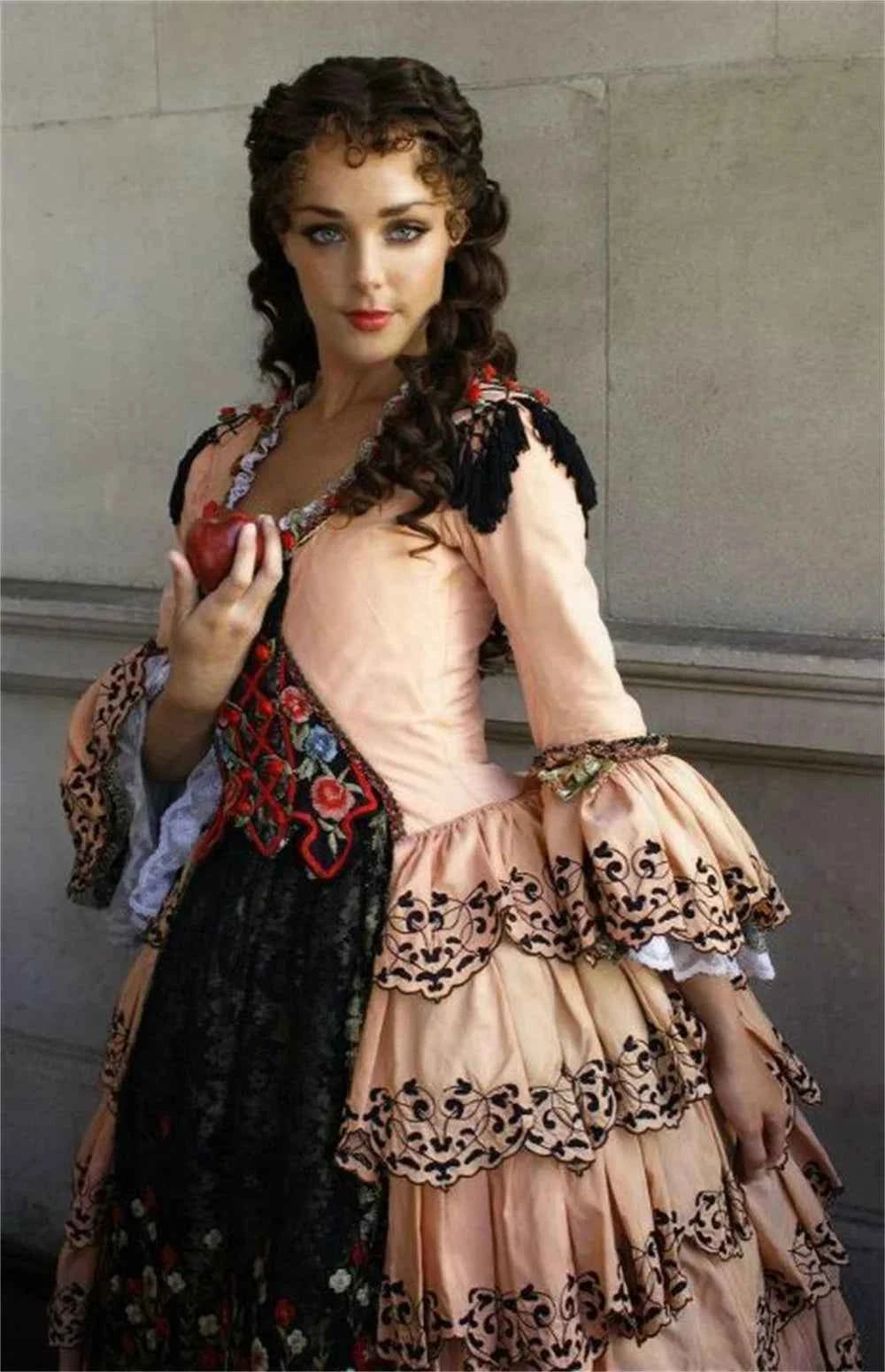 The Phantom of the Opera Christine Daae Cosplay Costume Dress Vintage Victorian Rococo Broadway Musical Theatre Ball Gown Dress