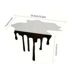 Minimalism Stainless Steel Flowing Water Droplet Decoration Reflective Surface Artwork Desktop Decoration Home Decoration