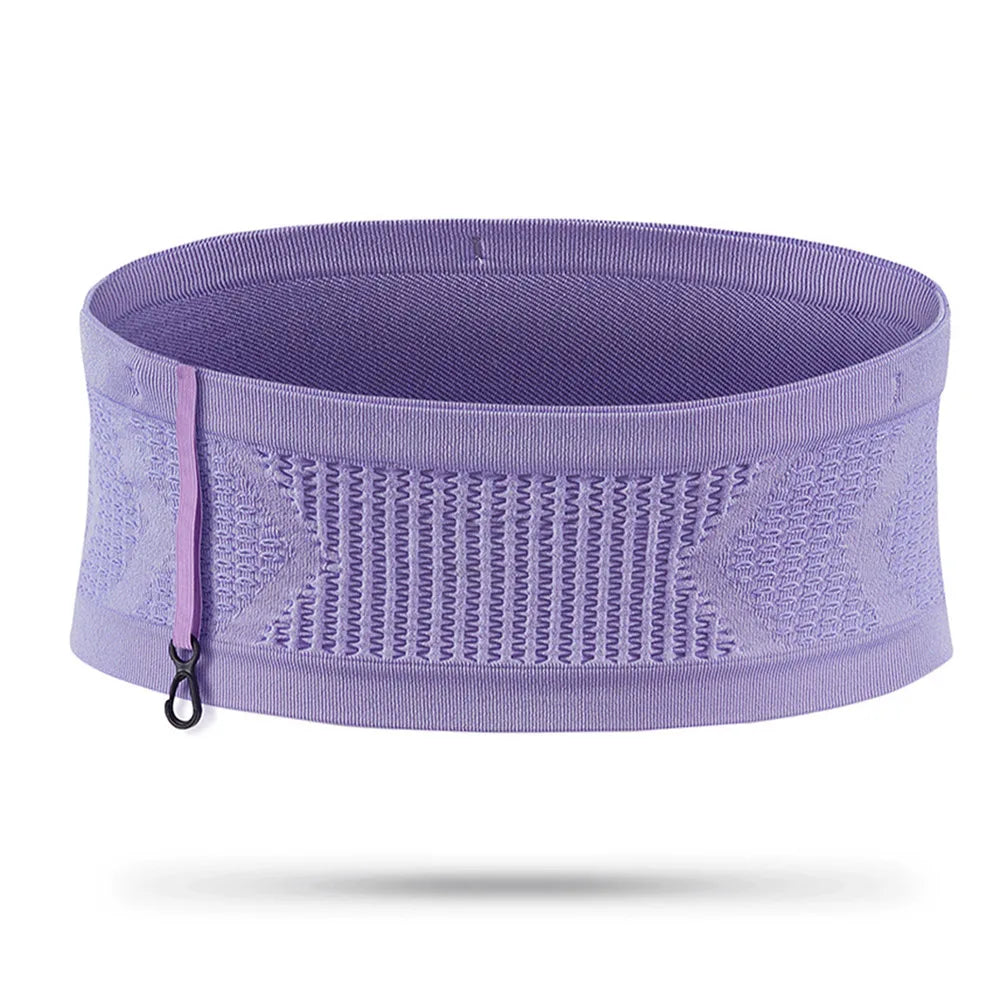 Seamless Anti-Theft Pack Belt Bags Portable Invisible Running Belt Waist Pack Elastic Breathable High-Capacity for Outdoor Sport SS69