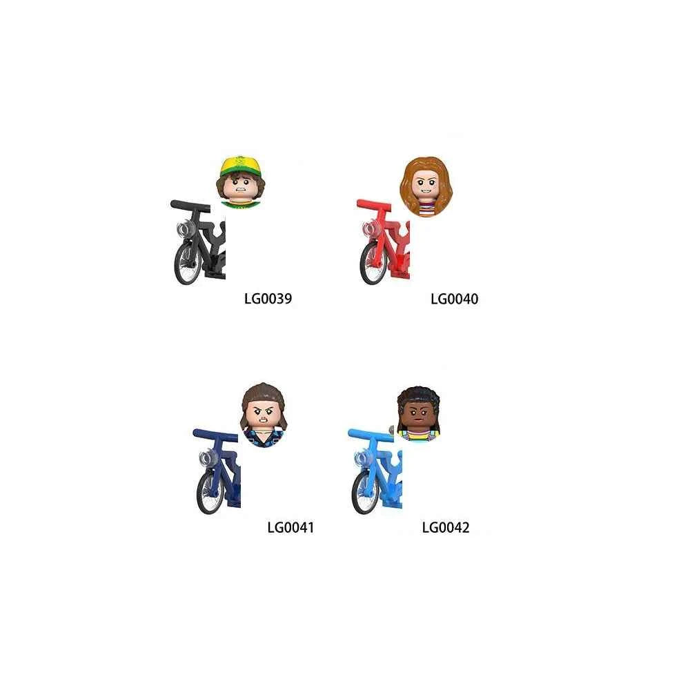 LG1006 FL1005 LG1007 Stranger Building Blocks Assemble Things Bricks Mini Action Toy Figures Movies Dolls Gifts For Children Kid