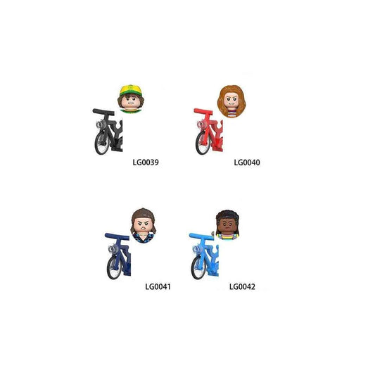 LG1006 FL1005 LG1007 Stranger Building Blocks Assemble Things Bricks Mini Action Toy Figures Movies Dolls Gifts For Children Kid