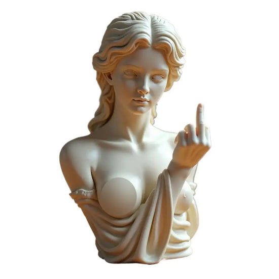 2025 Statue Of Vienna Goddess Funny Goddess Statue 3D Resin Craft Ornaments Unique Design Cultural Office Home Decoration