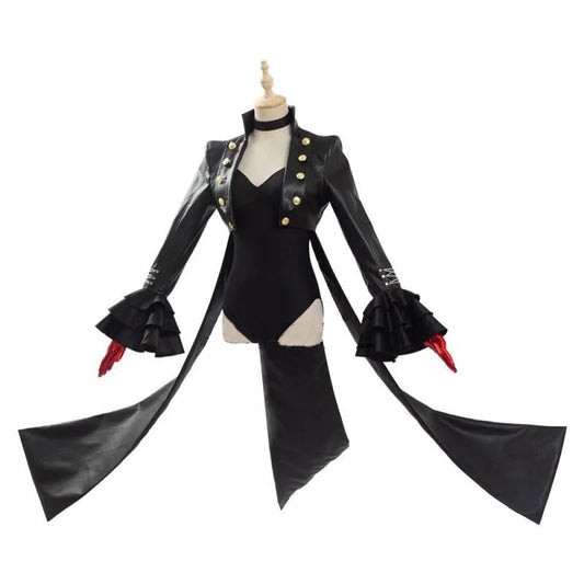 Persona 5 The Royal Yoshizawa Kasumi Cosplay Costume Phantom Thief Uniform Suit Bodysuit and Mask P5R Violet Wig Headgear - SS69