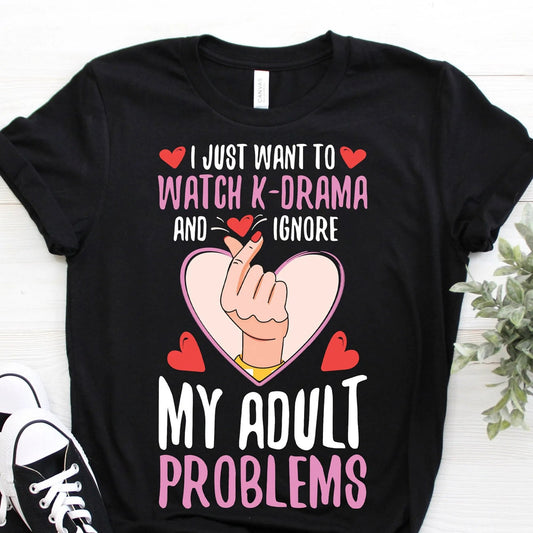 K Drama Kdrama Korean Tv Show Fans Cute Funny T Shirt Pop Kpop South Korea Lover Girls Boys Daughter Granddaughter SS69