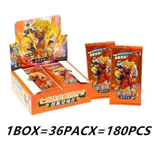 Anime Dragon Ball card store  cards Booster Card Box Trading card game Super Saiyan Son Goku Anime Characters Collection Toy