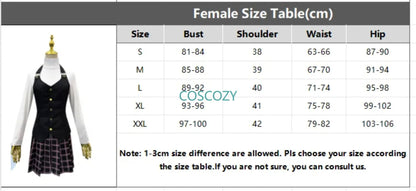 Game Cosplay Costume Queen Makoto Niijima Cosplay Costume Woman School Uniform Christmas Carnival Party Dress Wig Costumes SS69