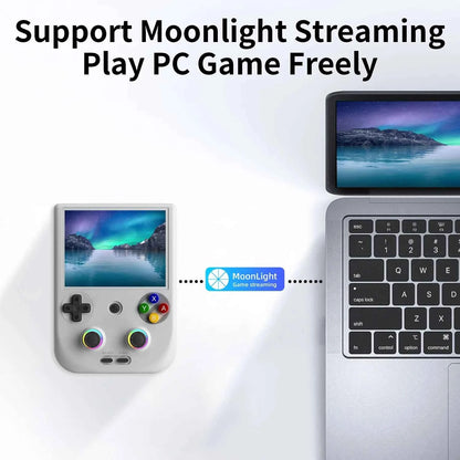 Anbernic RG 406V Retro Handheld Games Console 4"IPS Multi-touch WIFI RGB Ligh 3D Hall Joystick 5500mAh RG406V Video Games Player