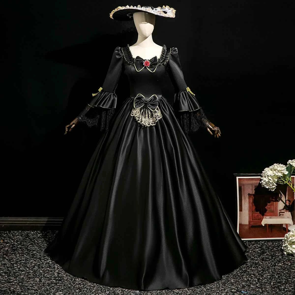 Customized Women Renaissance Victorian Party Dresses Baroque Historical Theater Masquerade Gowns