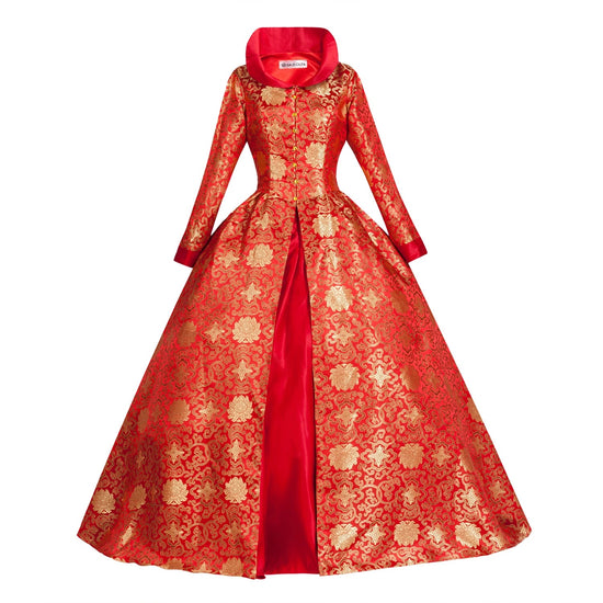 Victorian Masquerade Dresses for Women, Renaissance Dress, 18th Century, Baroque Rococo Marie Antoinette, Historical Clothing SS69