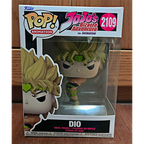 Funko POP Original JoJo's Bizarre Adventure Dio Brando #2109 Anime Figure - Limited Anime Collectible Gift for JoJo Fans
