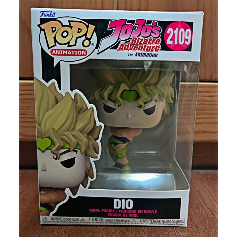 Funko POP Original JoJo's Bizarre Adventure Dio Brando #2109 Anime Figure - Limited Anime Collectible Gift for JoJo Fans