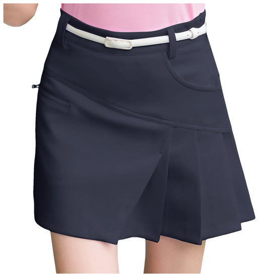 Asymmetrical Tenis Skirt For Women Side Zipper Up Bodycon Golf Wrapped Skirt Aesthetic Solid Color High Waist Korean Y2k Skirt SS69