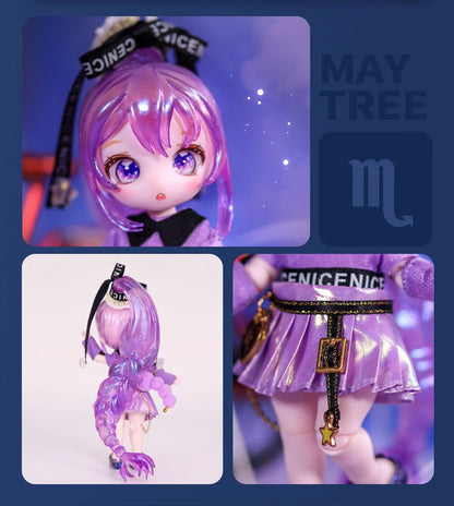 ICY DBS Dream Fairy Maytree OB11 doll 13 ball joint body constellation series Collectible Cute Animal 13cm SD gift BJD SS69