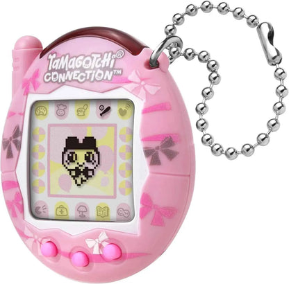 Bandai Tamagotchi Connection V3 Electronic Pet (Linked Ver.) - Elegant Bow/Blue Bubble New