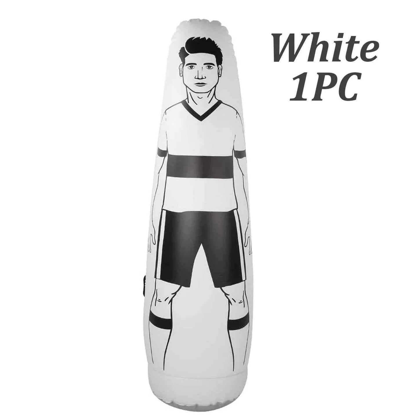 Soccer Inflatable Dummy 175CM Training Dummies Portable Football Practice Equipment Tumbler Mannequin Shield Goalkeeper Defender