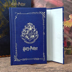 Authentic Harries Potters Peripheral Retro Notebook Magic Academy Hogwarts Slytherin Portable Notebook School Student Stationery