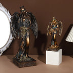 Greek Goddess of Fortune Resin Figurine - Antique Style Home Decor