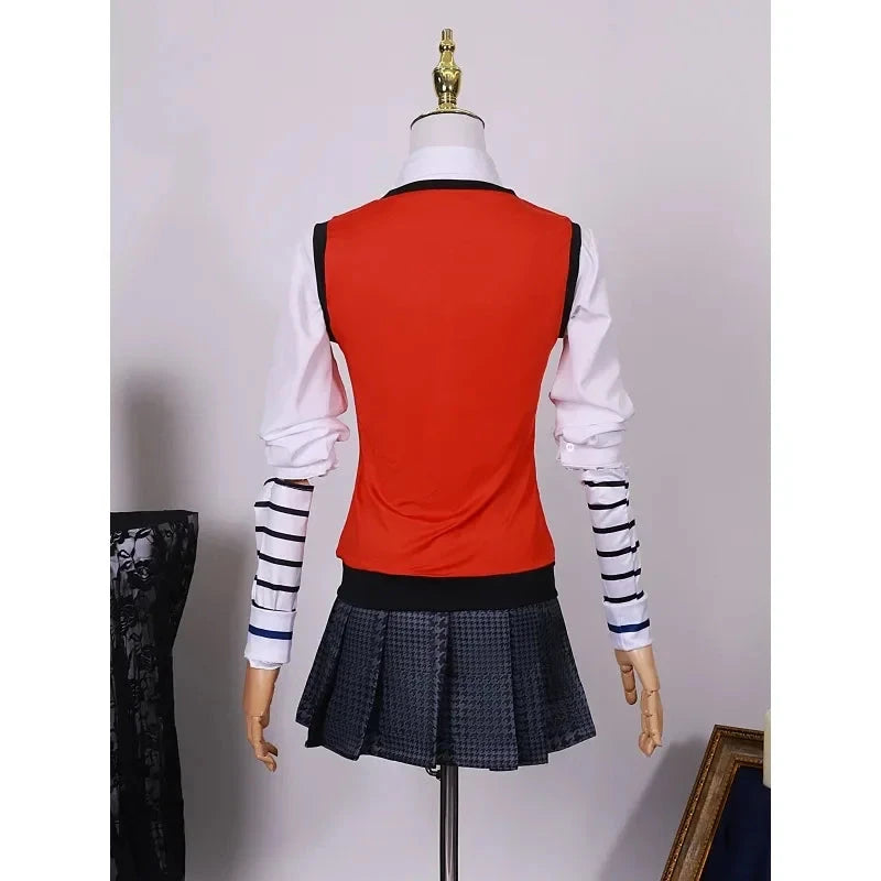 Anime Kakegurui Yomotsuki Runa Cosplay Costume JK School Girl Yumeko kishima Jacket Hoodie Coat Halloween Carnival Outfit SS69