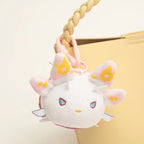 10CM Monster Hunter Mizutsune‌ Fox Plush Stuffed Dolls Palamute Pendant Backpack Decoration Creative Christmas Gift For Kids