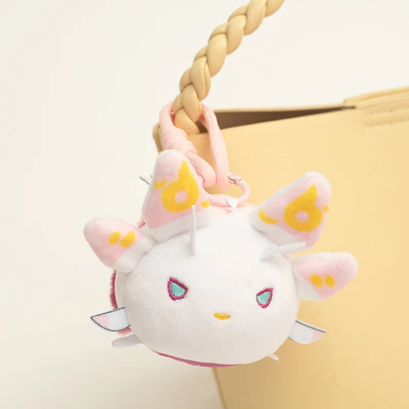 10CM Monster Hunter Mizutsune‌ Fox Plush Stuffed Dolls Palamute Pendant Backpack Decoration Creative Christmas Gift For Kids