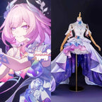Top Game Honkai: Star Rail Cosplay Costume Anime Cyrene High Quality Role Playing Dress Outfit Dress Shoes for Women Comic Con