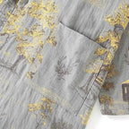 Men's Spring and Autumn Kimono Robes with Long Pants Pajamas Set Home Clothes Cotton Loose Pijama Masculino Clothes