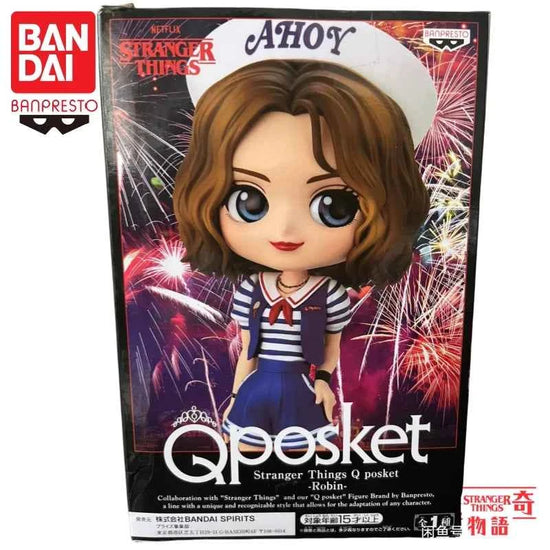 Bandai Banpresto Original Stranger Things Robin Buckley In Stock Model Doll Brand New Boxed Action Figure Anime Characters