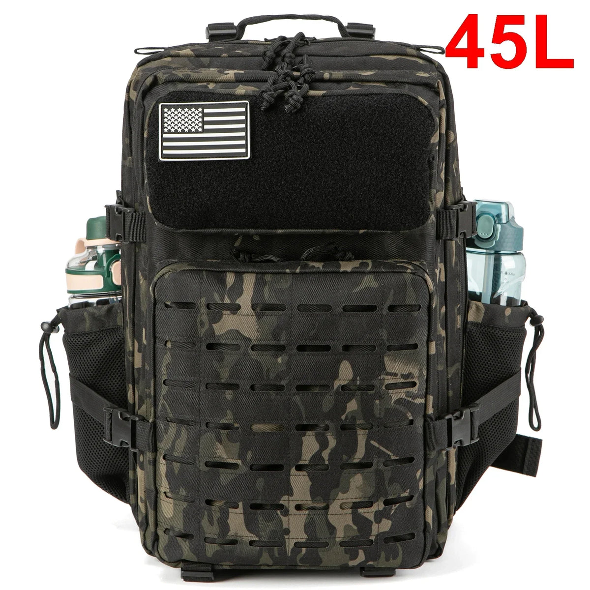 ReFire Gear Tactical Backpack, 25L/45L Polyester Outdoor School Bag