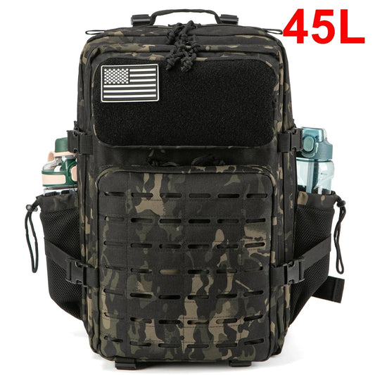ReFire Gear Tactical Backpack, 25L/45L Polyester Outdoor School Bag