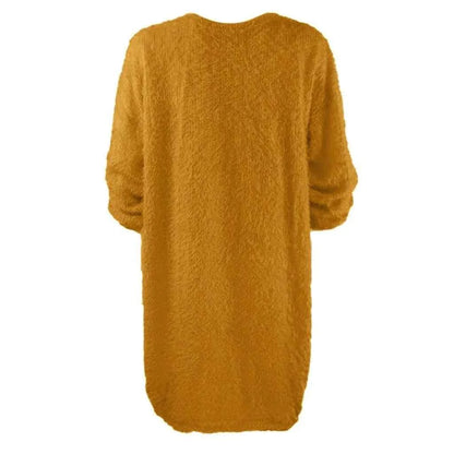 Women Winter Sweater Knit Crewneck Warm Long Sleeve Casual Sweatshirts Dress Elegant Women'S Dresses For Party Vestidos Mujer