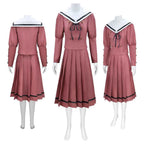 Anime The Fragrant Flower Blooms with Dignity Waguri Kaoruko Cosplay Costume School Uniform Wig Woman Sailor Uniform JK Suit