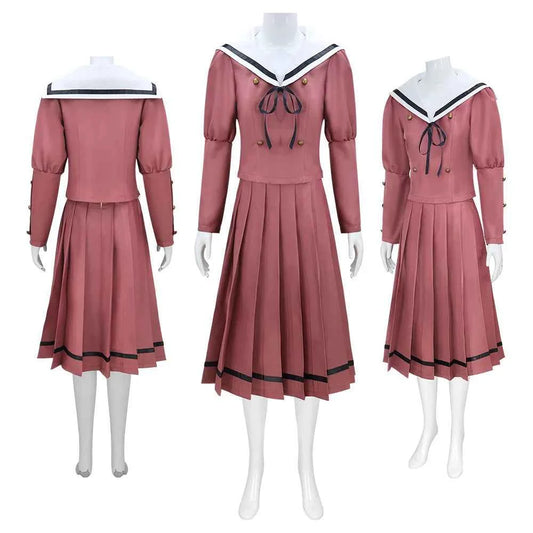Anime The Fragrant Flower Blooms with Dignity Waguri Kaoruko Cosplay Costume School Uniform Wig Woman Sailor Uniform JK Suit