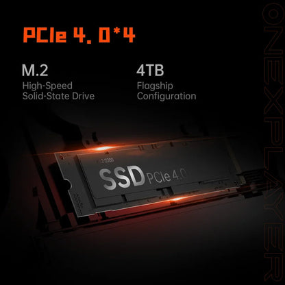 OneXPlayer X1 PRO AMD Ryzen AI 9 HX 370 /8840U PC Game Console 3 IN 1 Laptop Tablet 10.95 Inch 120 Hz AI CPU Computer Controller SS69